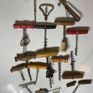 Lot of Antique Corkscrews